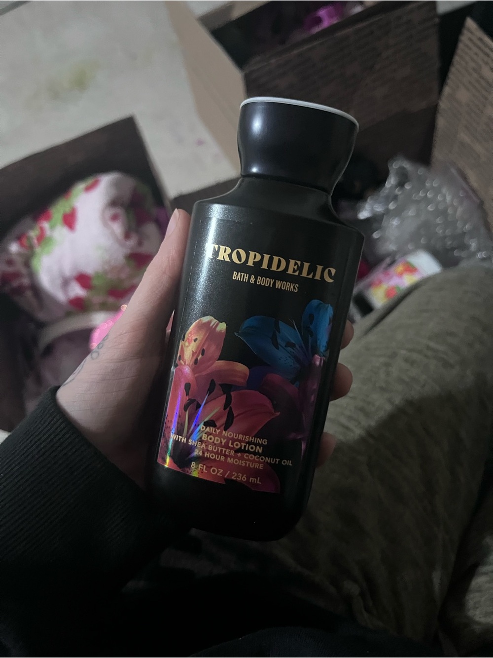 Bath & Body Works Tropidelic Daily Nourishing Body Lotion - Black